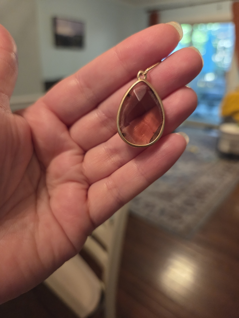 Chloe + Isabel Amber Teardrop Earrings - Picture 4 of 4